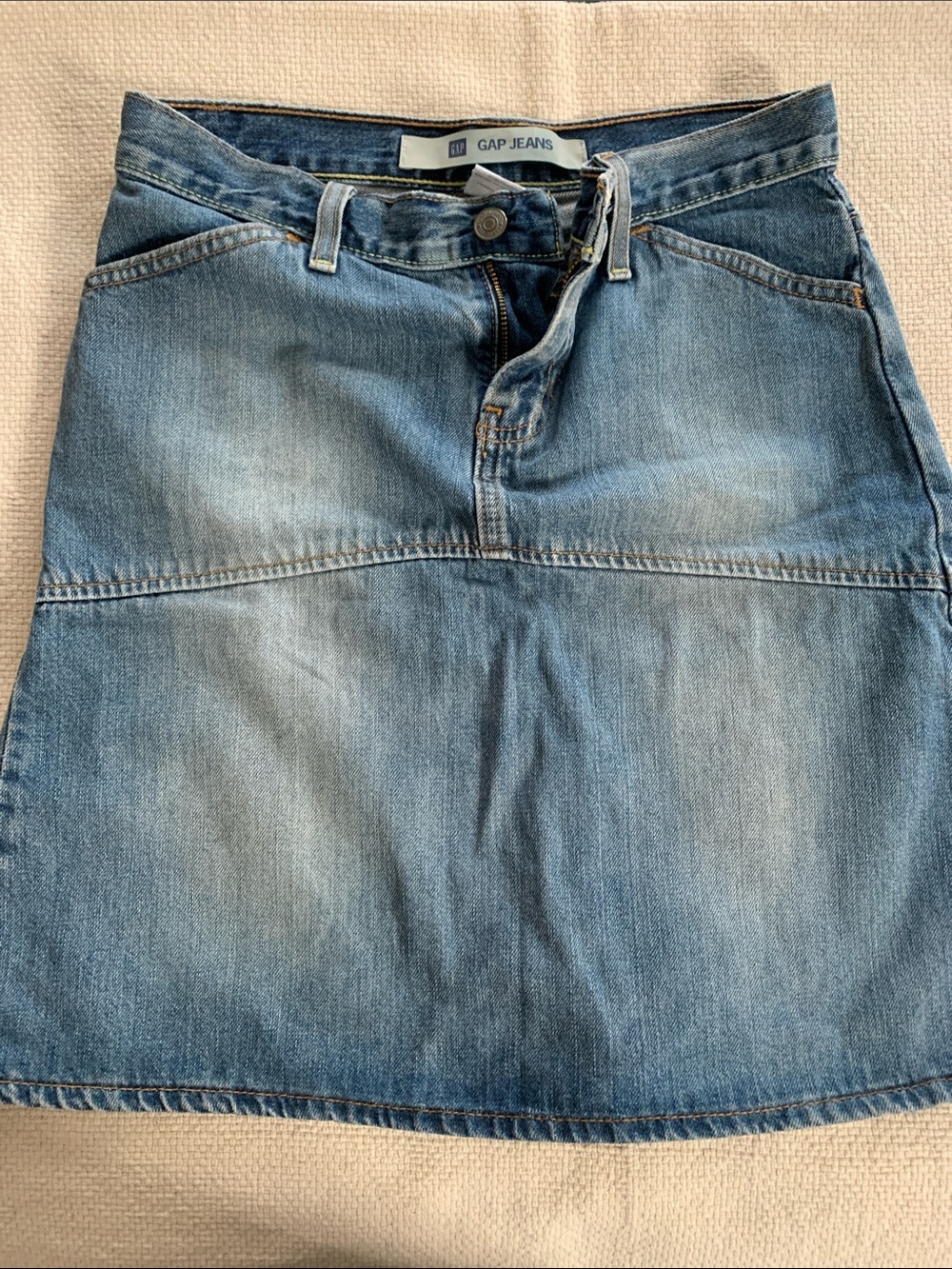Gap jean skirt